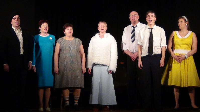 Oi jospa kerran sinne Satumaahan k�yd� vois... - Unto, Laina, Kaatarin Maija, Helena, Rissa, Late ja Leea